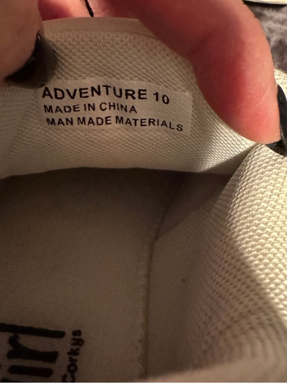 Corkys - Adventure Woven Detail Sneaker - White - 10 - Picture 6 of 6